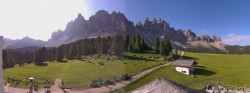Archiv Foto Webcam Geisleralm: Blick auf die Geislerspitzen 07:00