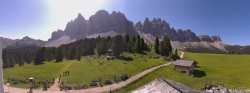 Archiv Foto Webcam Geisleralm: Blick auf die Geislerspitzen 09:00