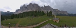 Archiv Foto Webcam Geisleralm: Blick auf die Geislerspitzen 15:00