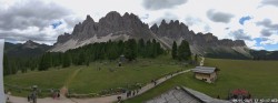 Archived image Webcam Geislerspitzen - View from Geisleralm 13:00