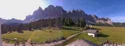 Archiv Foto Webcam Geisleralm: Blick auf die Geislerspitzen 07:00