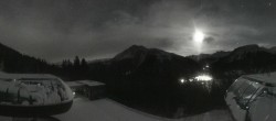 Archived image Webcam Schöneben ski resort: View base station Höllental 23:00