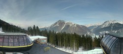 Archived image Webcam Schöneben ski resort: View base station Höllental 15:00