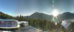 Archived image Webcam Schöneben ski resort: View base station Höllental 06:00