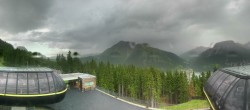 Archived image Webcam Schöneben ski resort: View base station Höllental 13:00