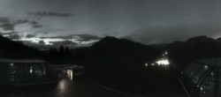Archived image Webcam Schöneben ski resort: View base station Höllental 23:00