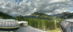 Archived image Webcam Schöneben ski resort: View base station Höllental 17:00