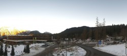 Archiv Foto Webcam Ehrwald: Talstation Tiroler Zugspitzbahn 07:00