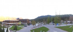 Archiv Foto Webcam Ehrwald: Talstation Tiroler Zugspitzbahn 05:00
