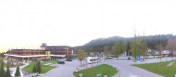Archiv Foto Webcam Ehrwald: Talstation Tiroler Zugspitzbahn 06:00