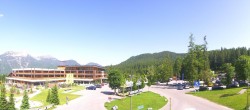 Archiv Foto Webcam Ehrwald: Talstation Tiroler Zugspitzbahn 09:00