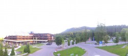 Archiv Foto Webcam Ehrwald: Talstation Tiroler Zugspitzbahn 05:00