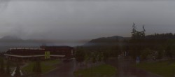Archiv Foto Webcam Ehrwald: Talstation Tiroler Zugspitzbahn 19:00