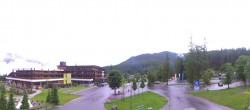 Archived image Webcam Ehrwald - Base Station Zugspitzbahn 06:00
