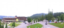 Archived image Webcam Ehrwald - Base Station Zugspitzbahn 09:00