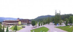 Archived image Webcam Ehrwald - Base Station Zugspitzbahn 11:00