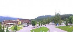 Archived image Webcam Ehrwald - Base Station Zugspitzbahn 13:00