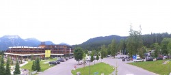 Archiv Foto Webcam Ehrwald: Talstation Tiroler Zugspitzbahn 09:00