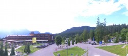 Archived image Webcam Ehrwald - Base Station Zugspitzbahn 17:00