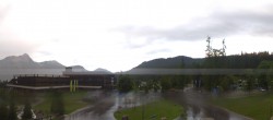 Archiv Foto Webcam Ehrwald: Talstation Tiroler Zugspitzbahn 05:00