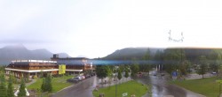 Archiv Foto Webcam Ehrwald: Talstation Tiroler Zugspitzbahn 06:00