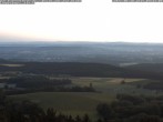 Archiv Foto Webcam Bayreuth: Blick vom Sophienberg auf die Stadt 03:00