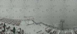 Archiv Foto Webcam Diedamskopf: Panorama Bergstation Seilbahn 06:00