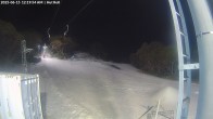 Archiv Foto Webcam Skigebiet Mount Baw Baw - Abfahrt Hut Roll 23:00