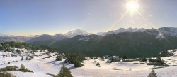 Archived image Webcam Arêches Beaufort - Top station Forclaz 07:00