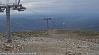 Archived image Webcam Trysil: Chair Lift Skihytta Ekspress Top Station 09:00