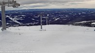 Archived image Webcam Trysil: Chair Lift Skihytta Ekspress Top Station 06:00