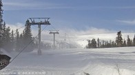 Archived image Webcam Trysil - Chair Lift Toppekspressen Base Station 07:00