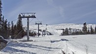 Archived image Webcam Trysil - Chair Lift Toppekspressen Base Station 09:00