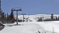 Archived image Webcam Trysil - Chair Lift Toppekspressen Base Station 13:00