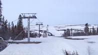 Archived image Webcam Trysil - Chair Lift Toppekspressen Base Station 03:00