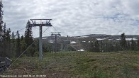 Archived image Webcam Trysil - Chair Lift Toppekspressen Base Station 09:00