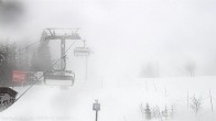 Archived image Webcam Trysil - Chair Lift Toppekspressen Base Station 15:00