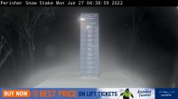 Archived image Perisher: Snow Stake Webcam 22:00