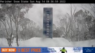 Archiv Foto Webcam Perisher: Neuschnee Snow Stake 02:00
