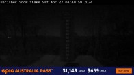 Archived image Perisher: Snow Stake Webcam 03:00