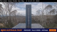 Archived image Perisher: Snow Stake Webcam 11:00