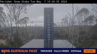 Archived image Perisher: Snow Stake Webcam 09:00