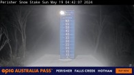 Archived image Perisher: Snow Stake Webcam 03:00
