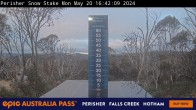 Archived image Perisher: Snow Stake Webcam 15:00