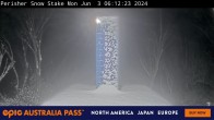 Archiv Foto Webcam Perisher: Neuschnee Snow Stake 05:00