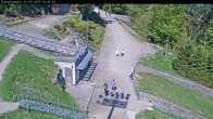 Archived image Webcam Willingen: Mühlenkopfschanze Take Off Area 13:00