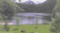 Archived image Webcam View Freibergsee near Oberstdorf 13:00