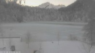 Archived image Webcam View Freibergsee near Oberstdorf 07:00