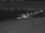 Archiv Foto Webcam Saalbach: Ausblick von der Seidl-Alm 23:00