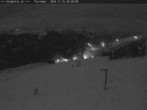 Archiv Foto Webcam Saalbach: Ausblick von der Seidl-Alm 01:00